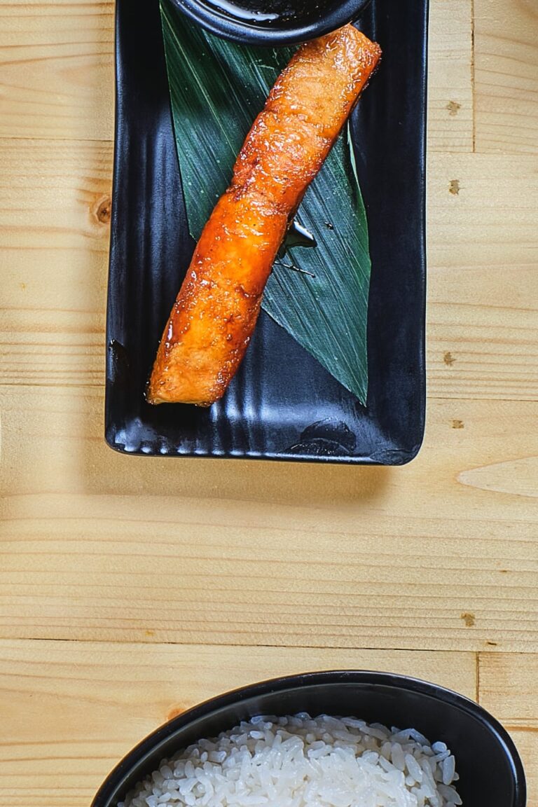 Salmon Teriyaki & White Rice